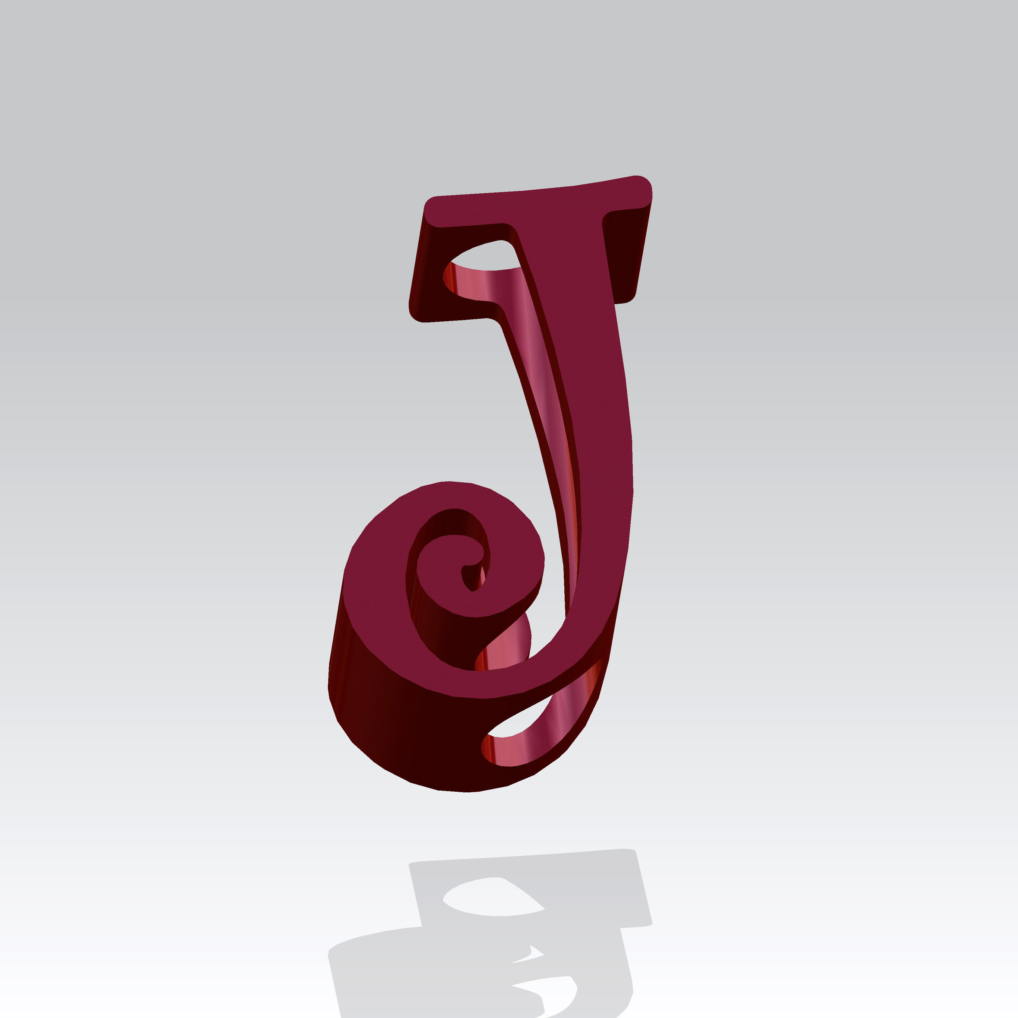 J Straw Buddy 3D Model The Perfect Party Accessory 3D print model_2