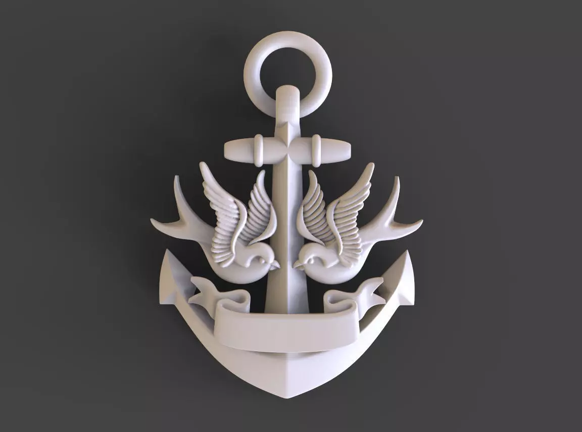 ANCHOR 3D print model_0