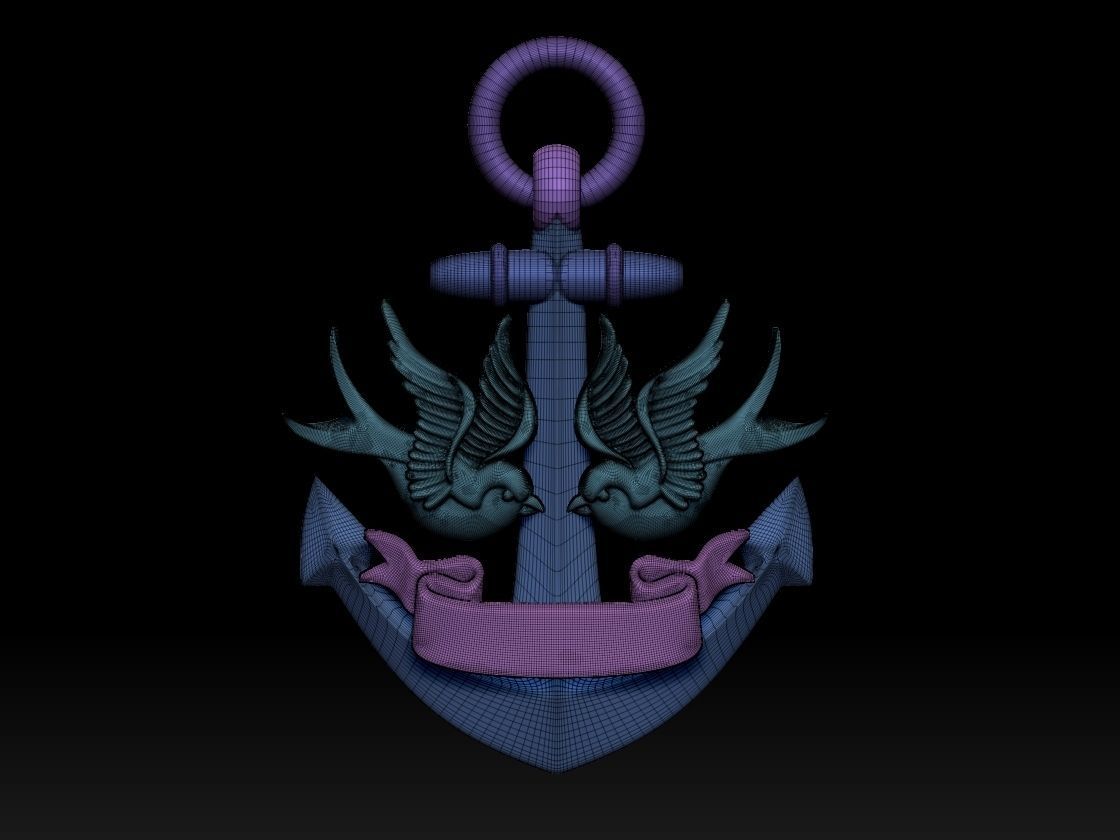 ANCHOR 3D print model_6
