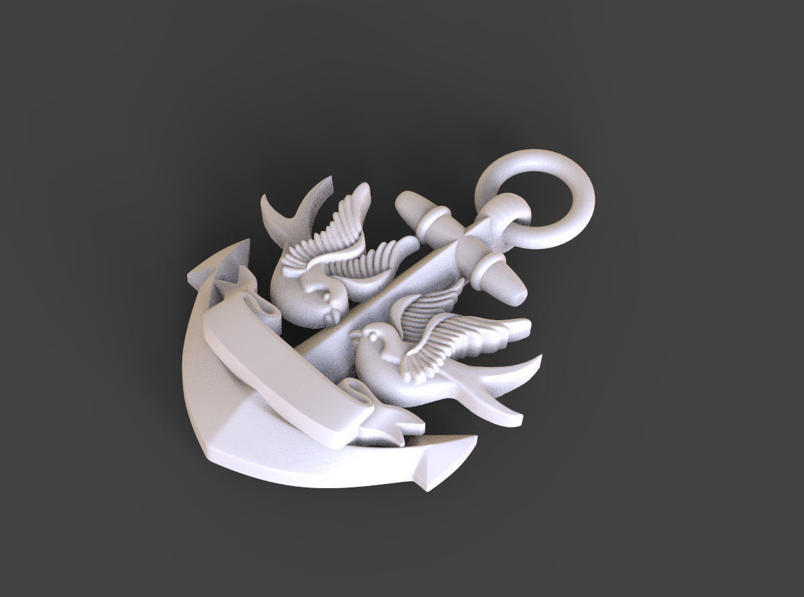 ANCHOR 3D print model_2