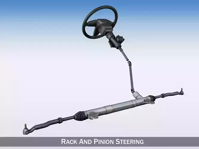 Steering System 3D model