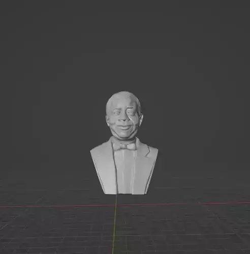 Louis Armstrong 3D print model