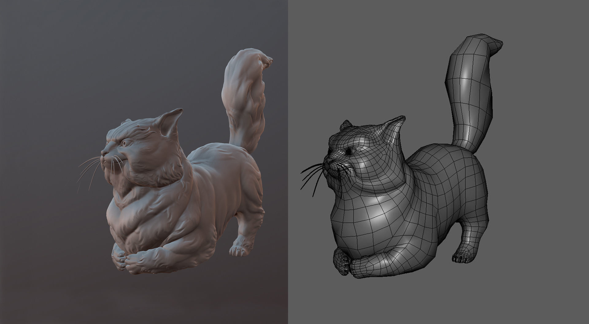 The Cat 3D model_2
