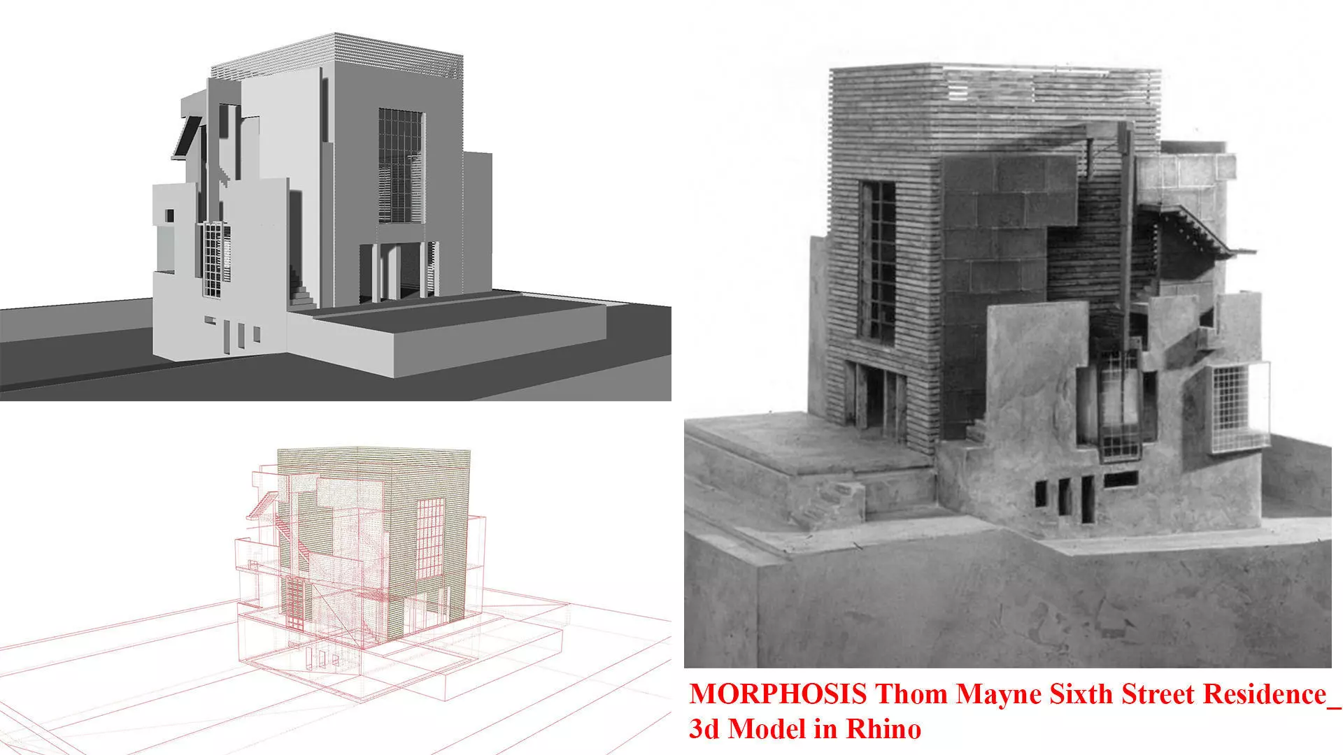 Sixth Street Residence Project by Thom Mayne with Andrew Zago 3D model_0
