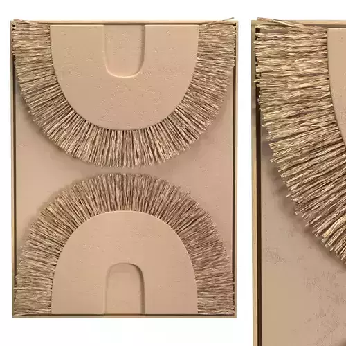 ELAN BYRD RAFFIA ART 1