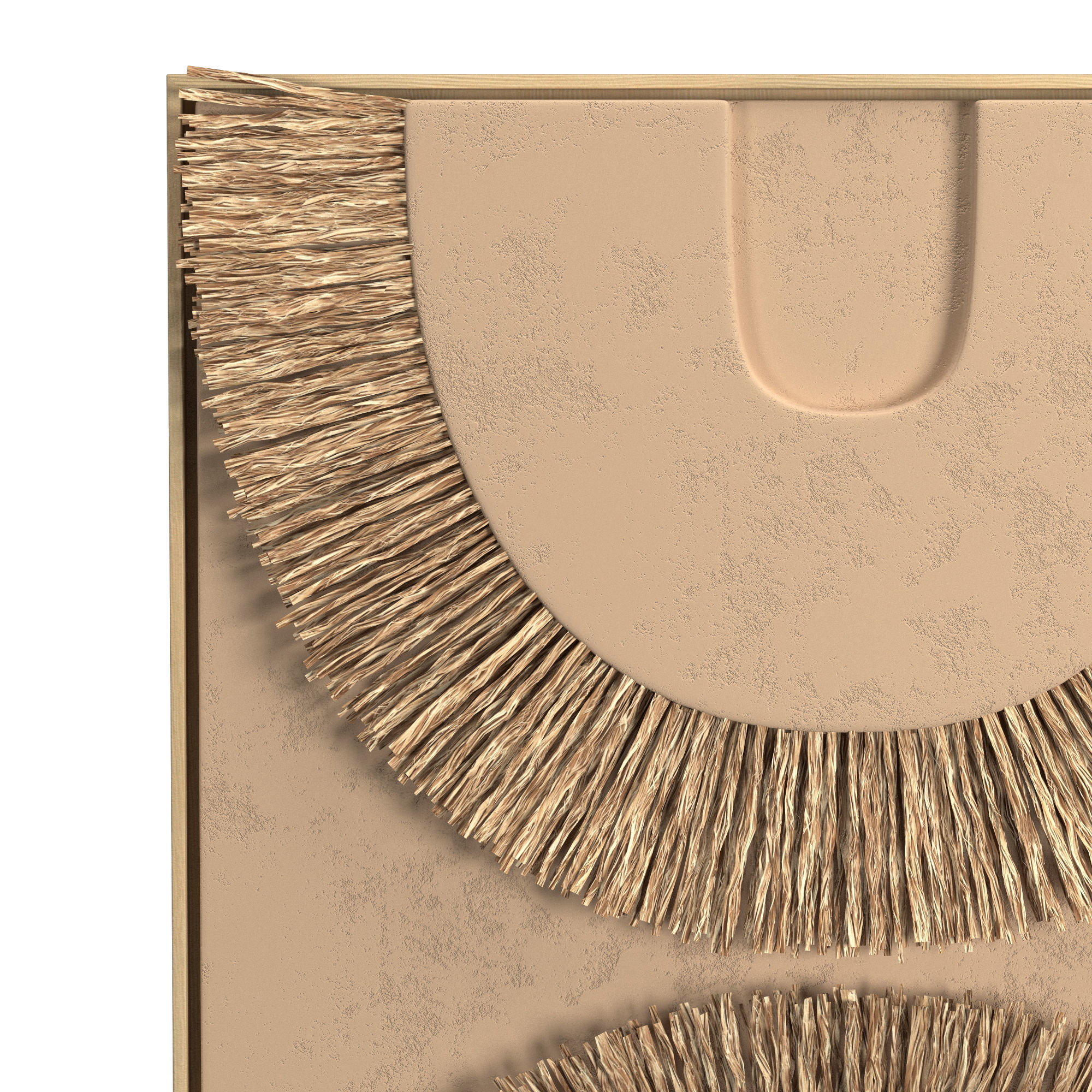 ELAN BYRD RAFFIA ART 1 3D model_4