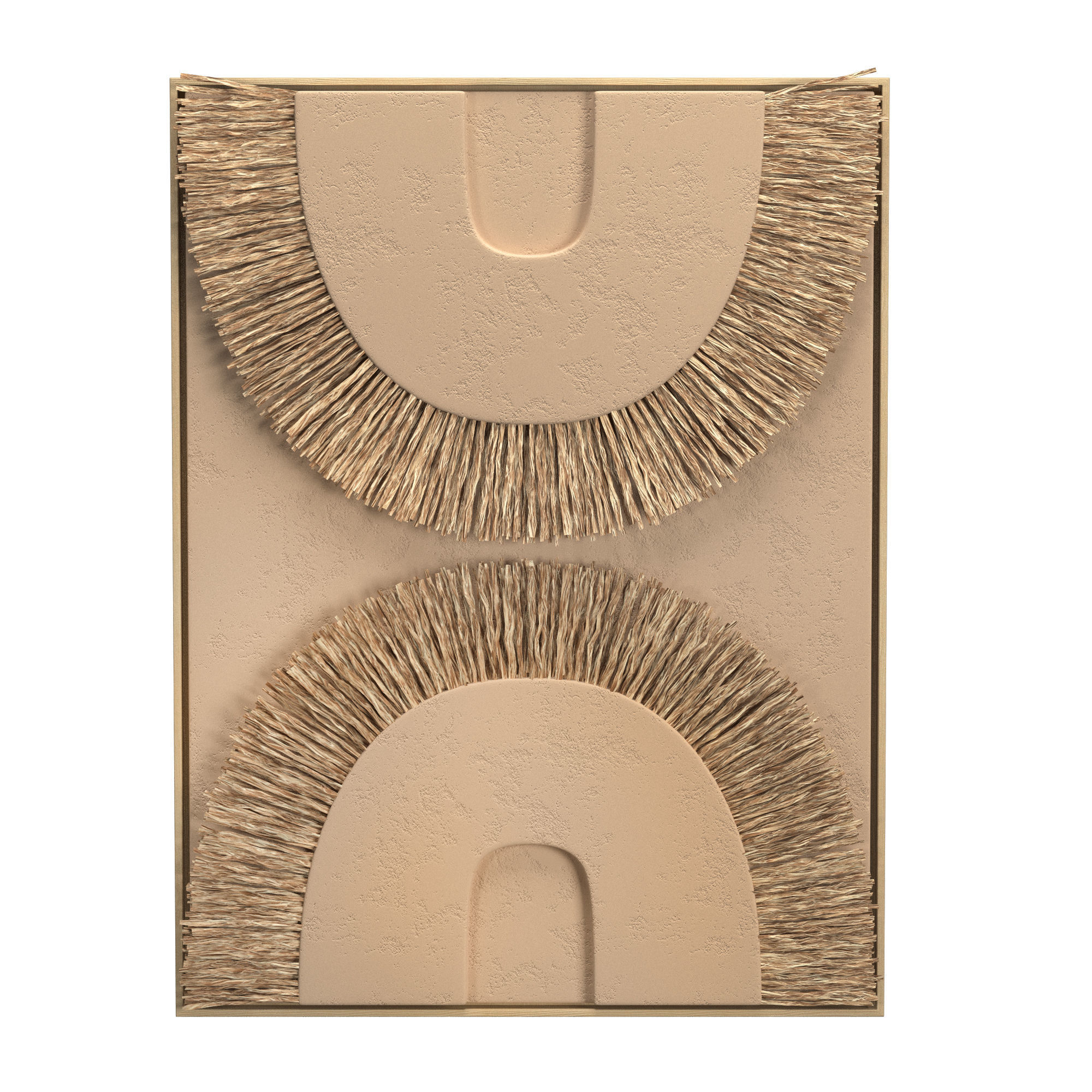 ELAN BYRD RAFFIA ART 1 3D model_1