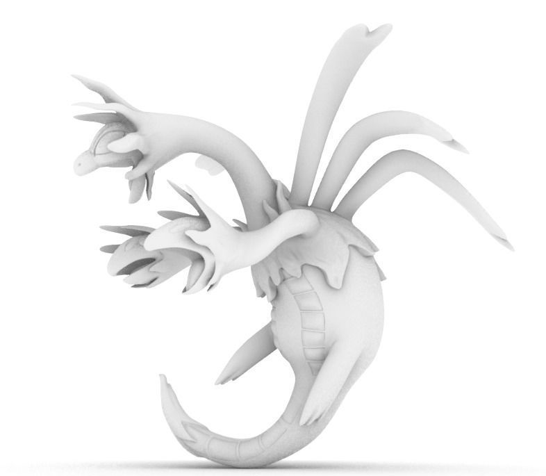 hydreigon by pokemon 3D print model_1