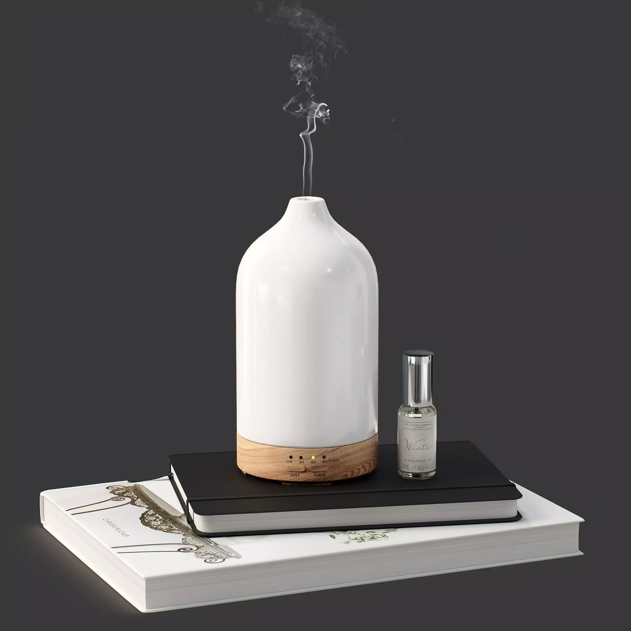 Decor Diffuser with books Set 17 3D model_0