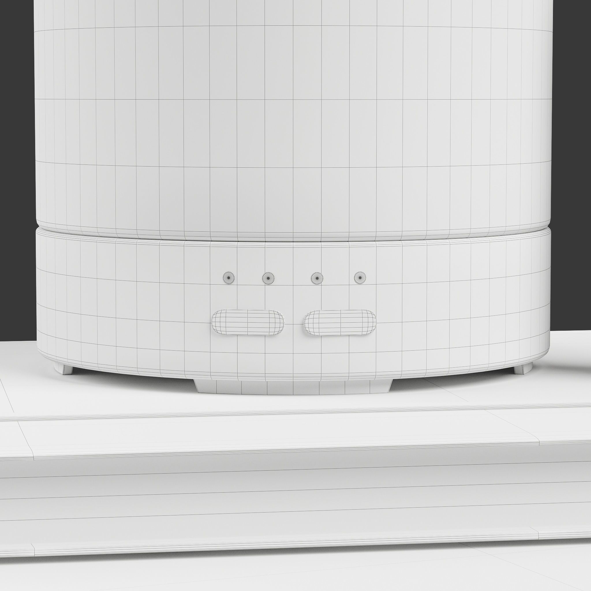 Decor Diffuser with books Set 17 3D model_9