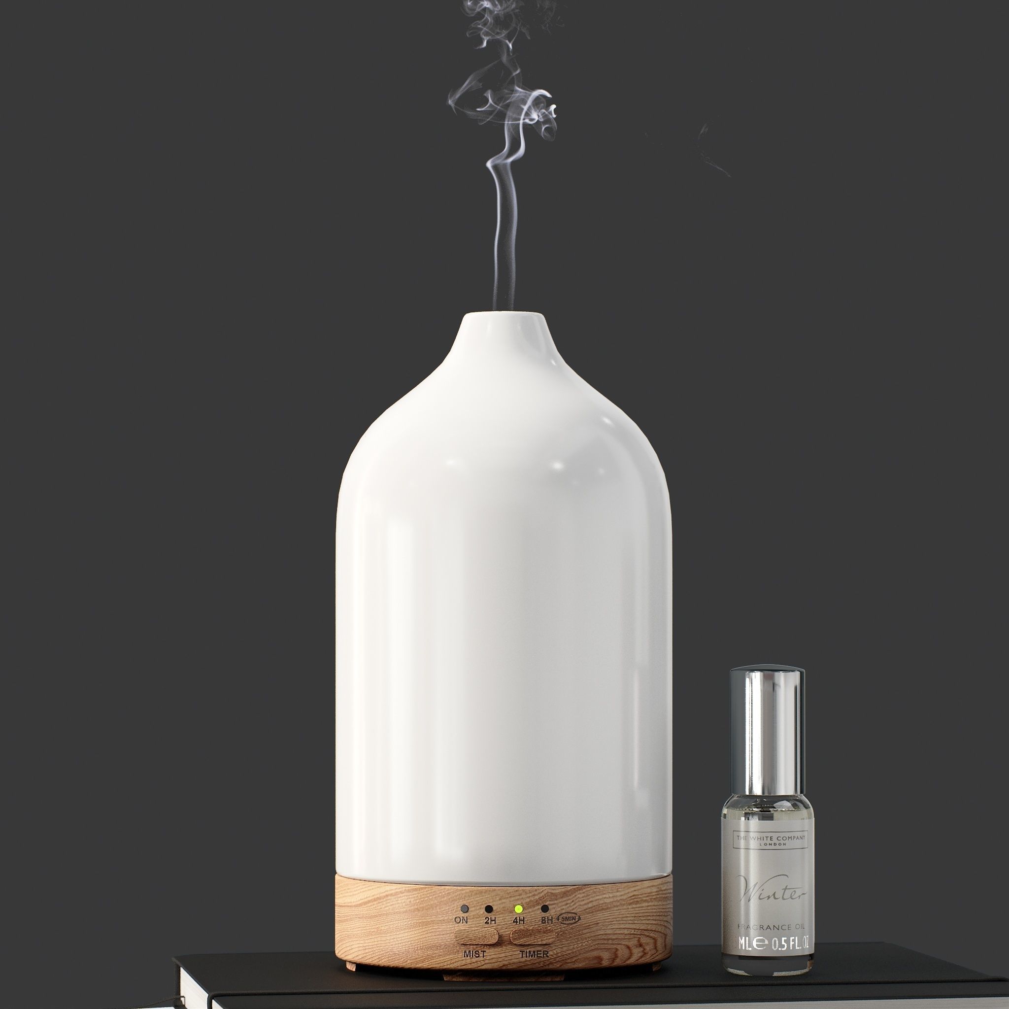 Decor Diffuser with books Set 17 3D model_2