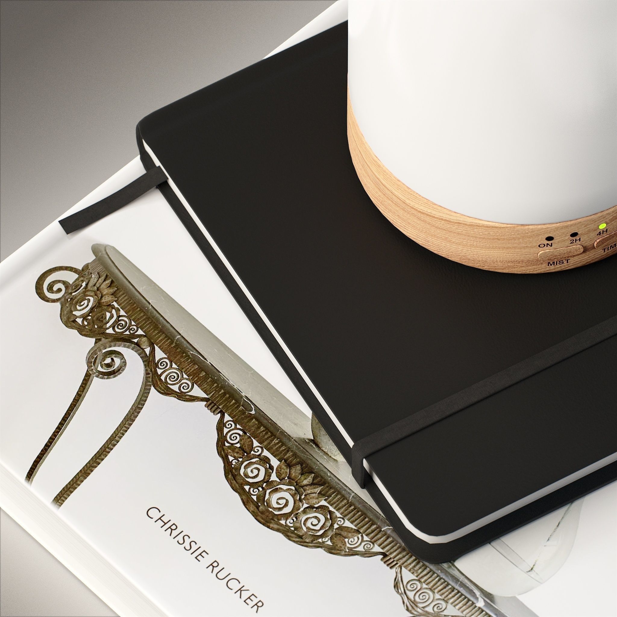 Decor Diffuser with books Set 17 3D model_4