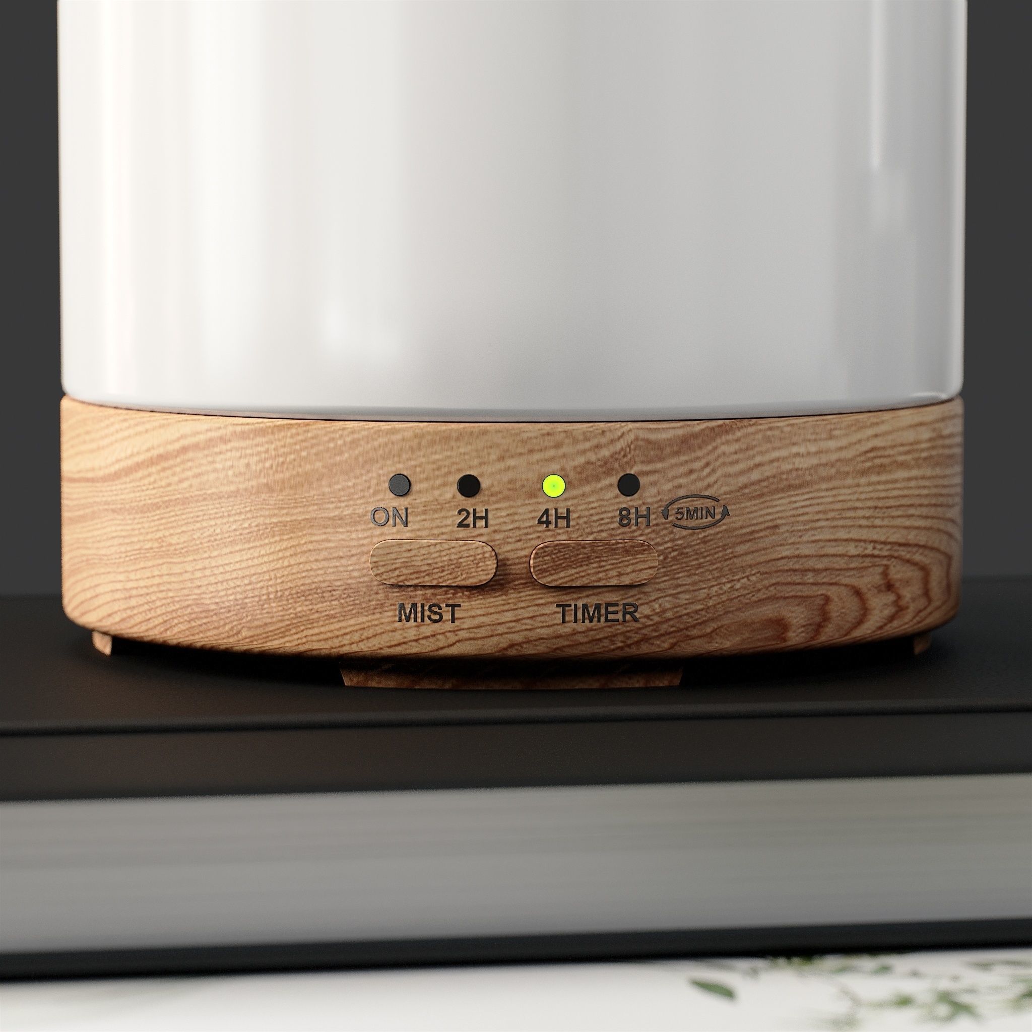 Decor Diffuser with books Set 17 3D model_8