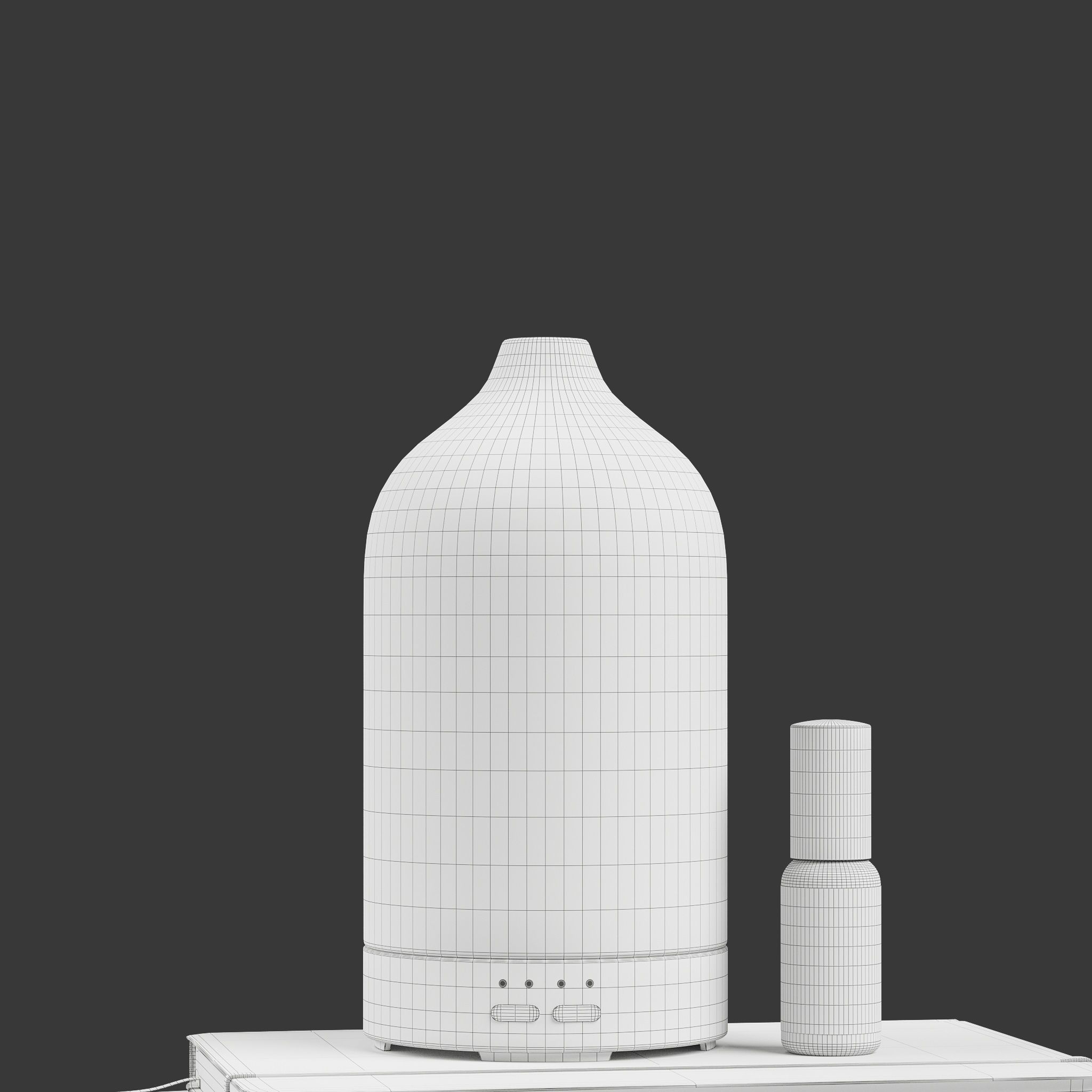 Decor Diffuser with books Set 17 3D model_3