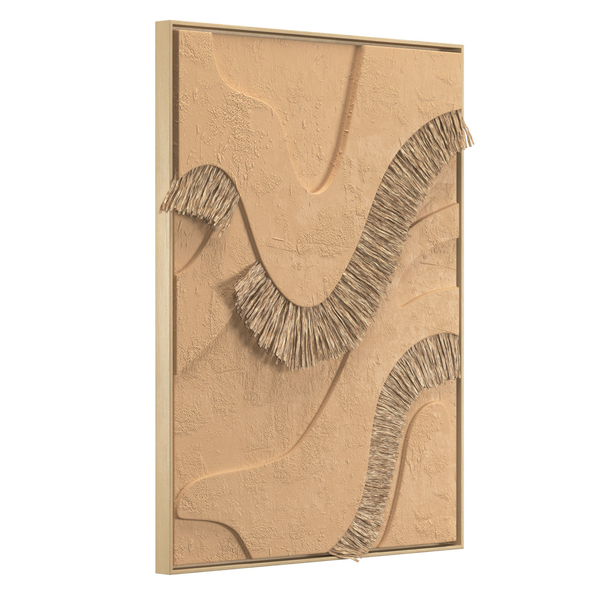 ELAN BYRD RAFFIA ART 3 3D model_1