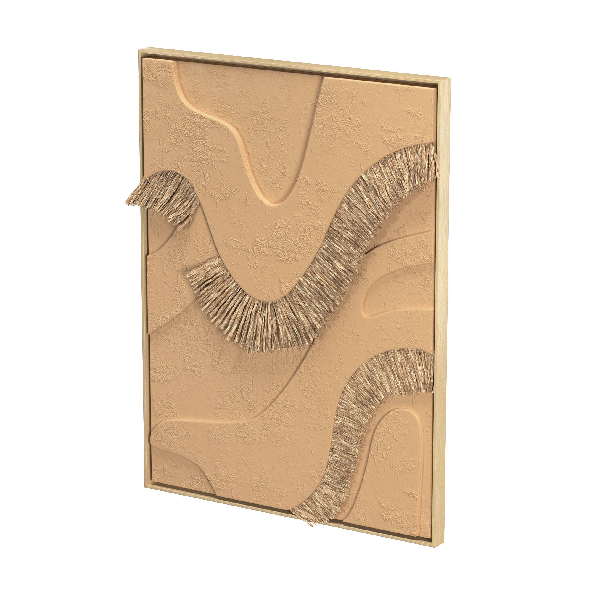 ELAN BYRD RAFFIA ART 3 3D model_2