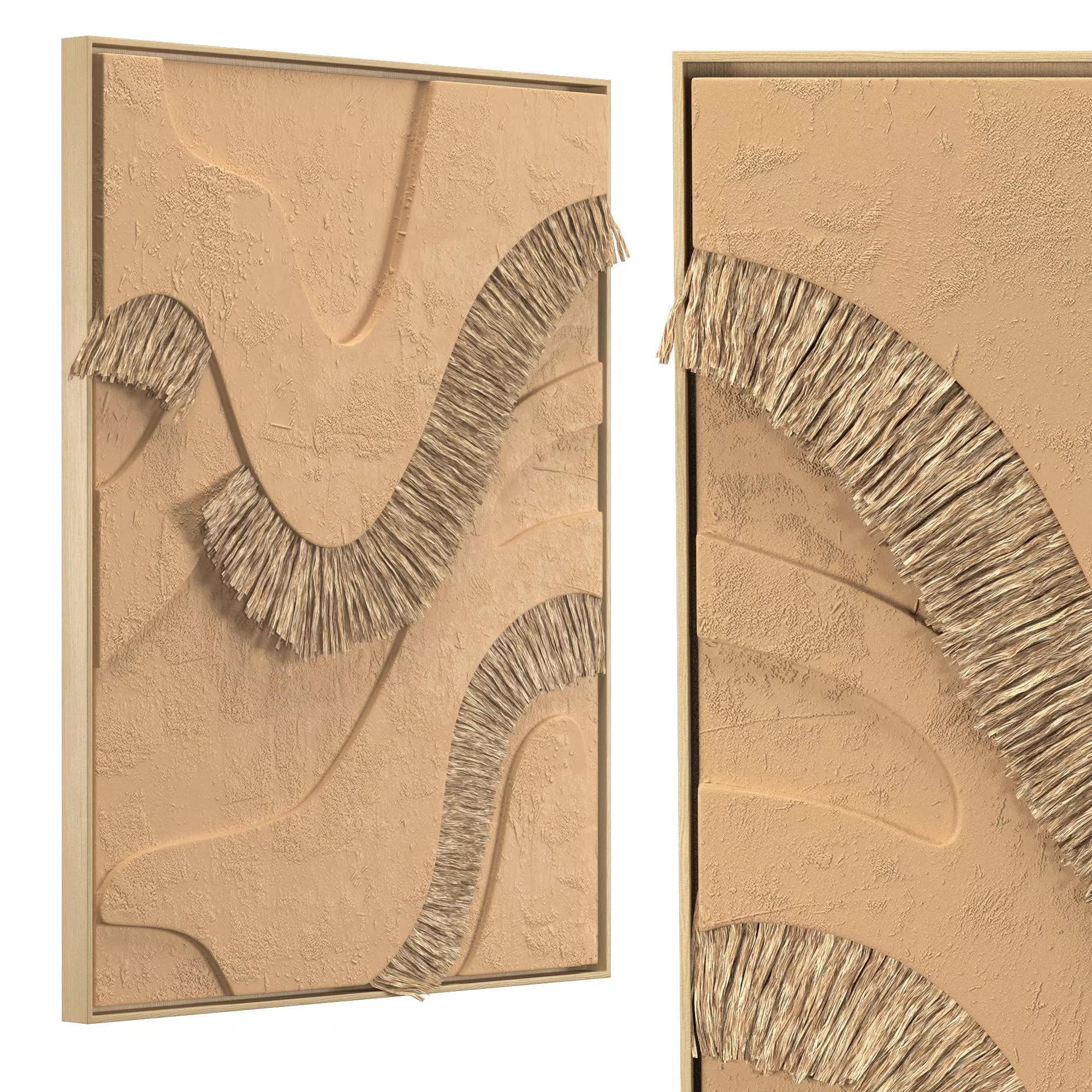 ELAN BYRD RAFFIA ART 3 3D model_0