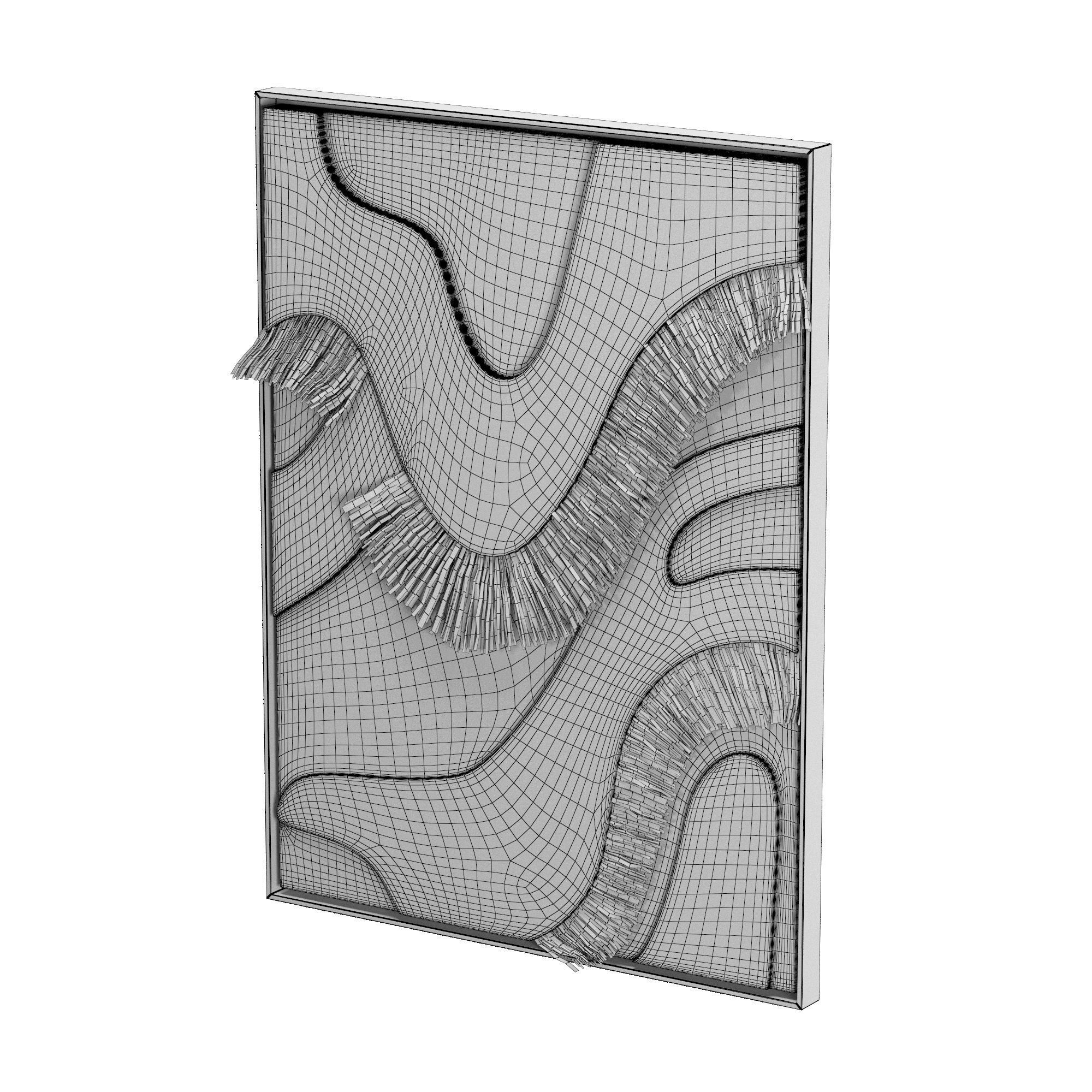 ELAN BYRD RAFFIA ART 3 3D model_4