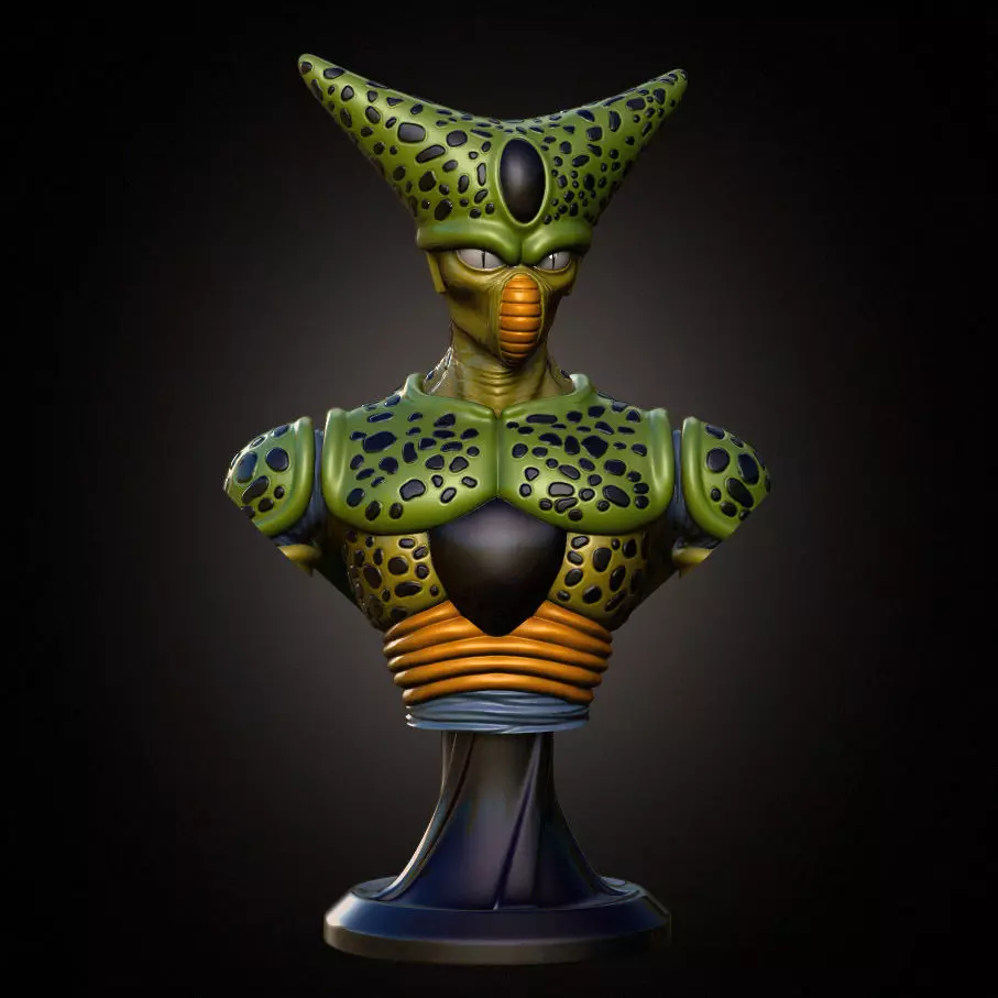IMPERFECT CELL DRAGONBALLZ BUST 3D print model