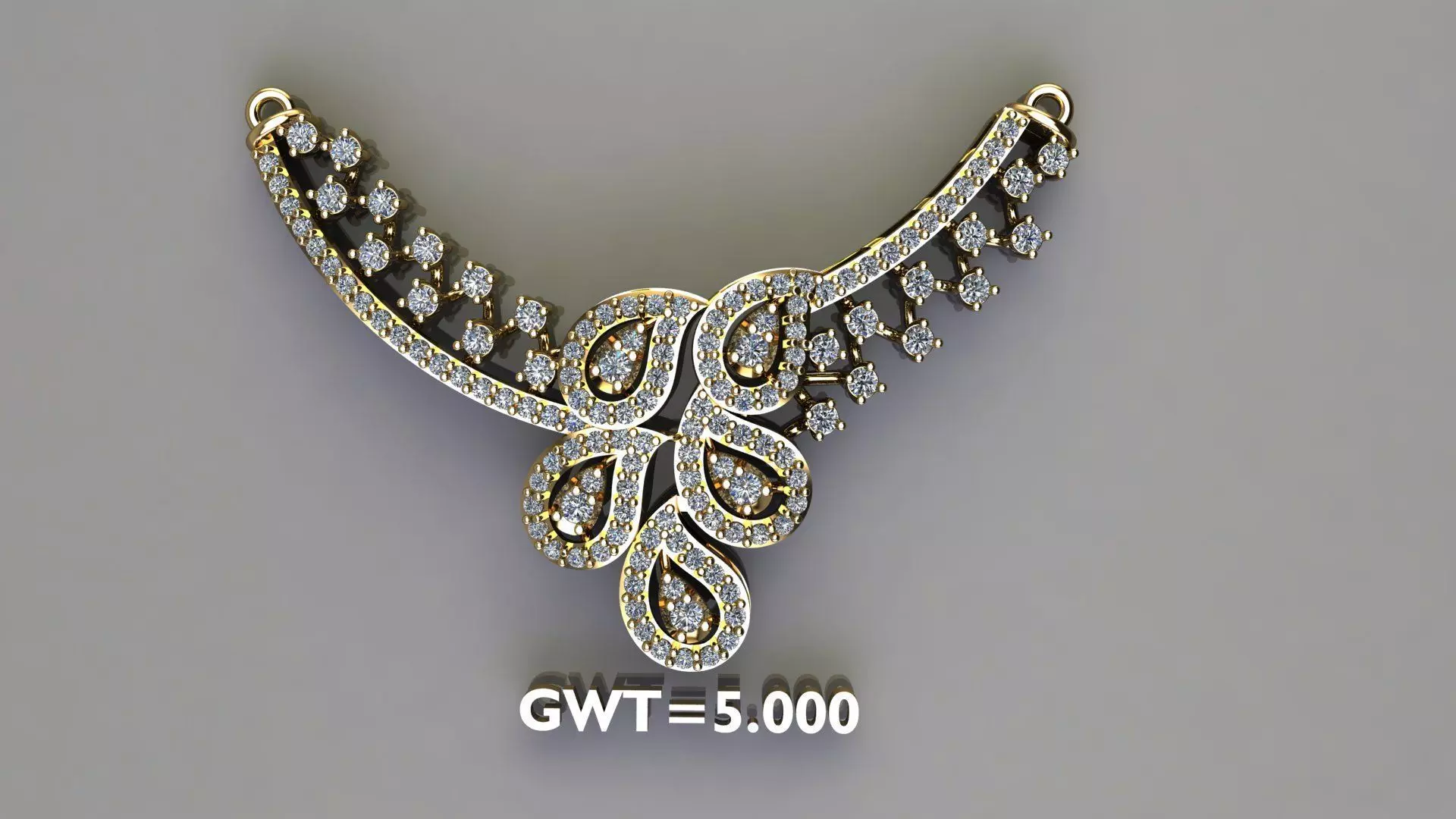 traditional jhumka 3D model