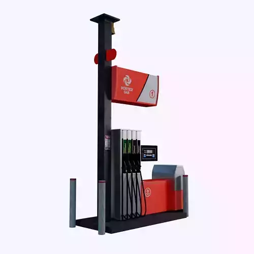 Gas Pump Game Ready PBR