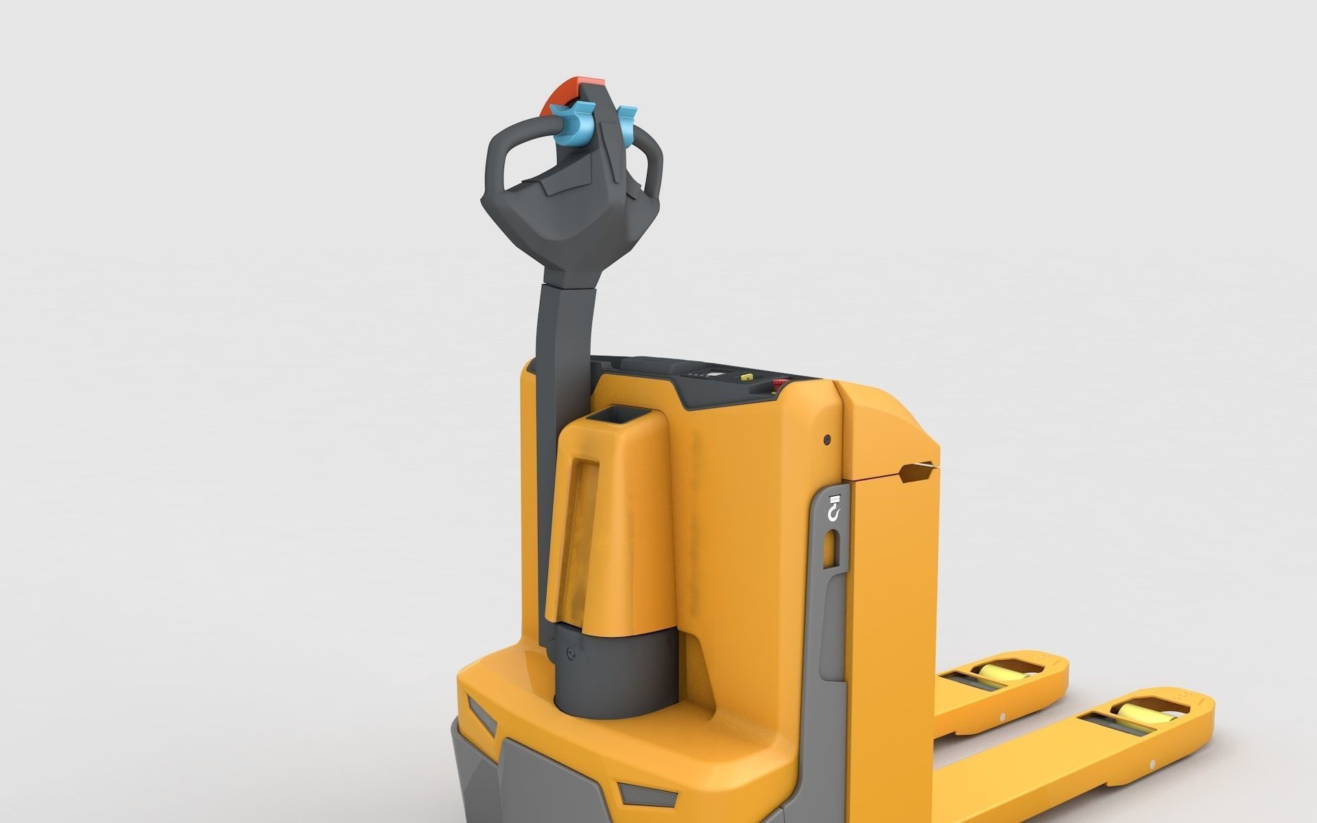 Electric Pallet Truck 3D model_11