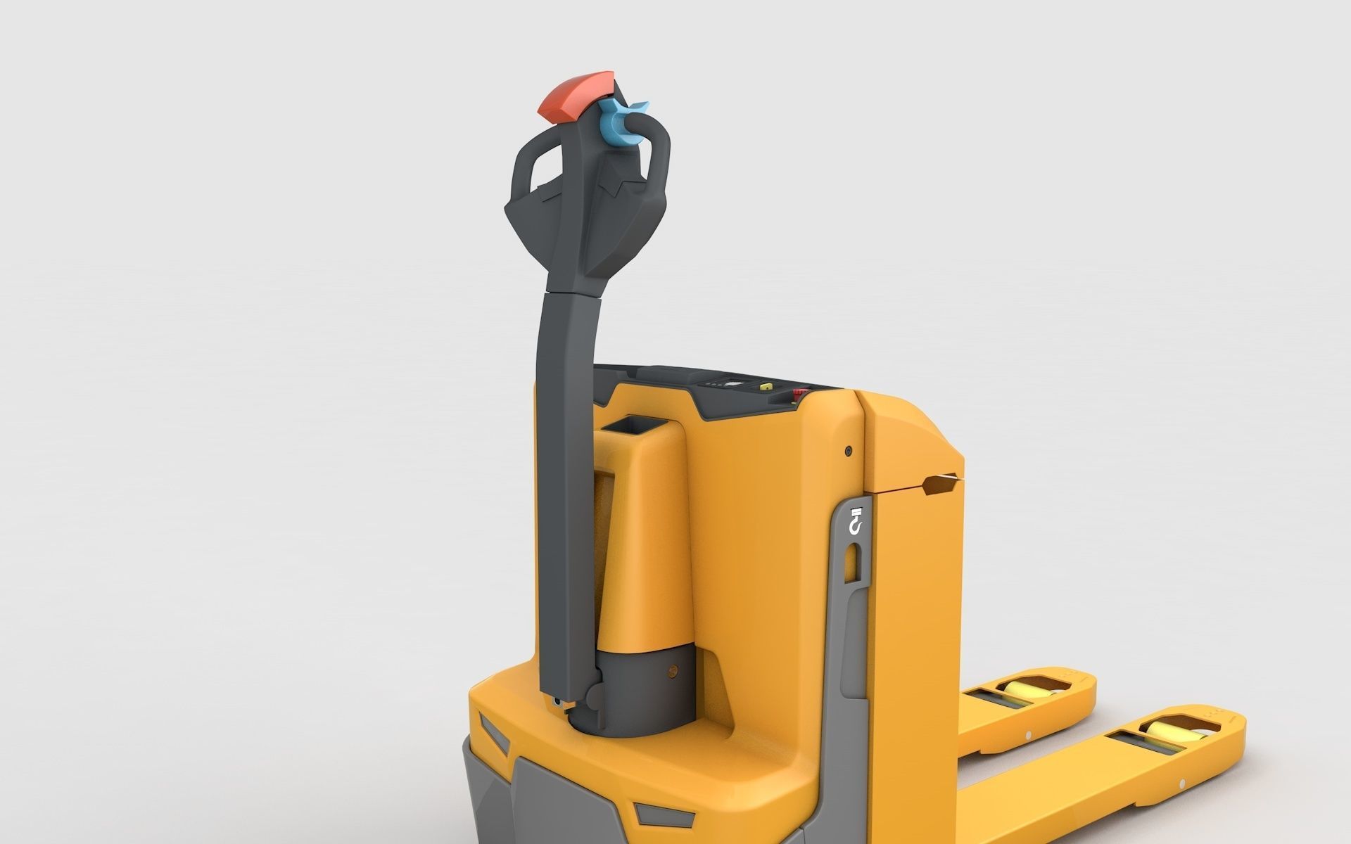 Electric Pallet Truck 3D model_9