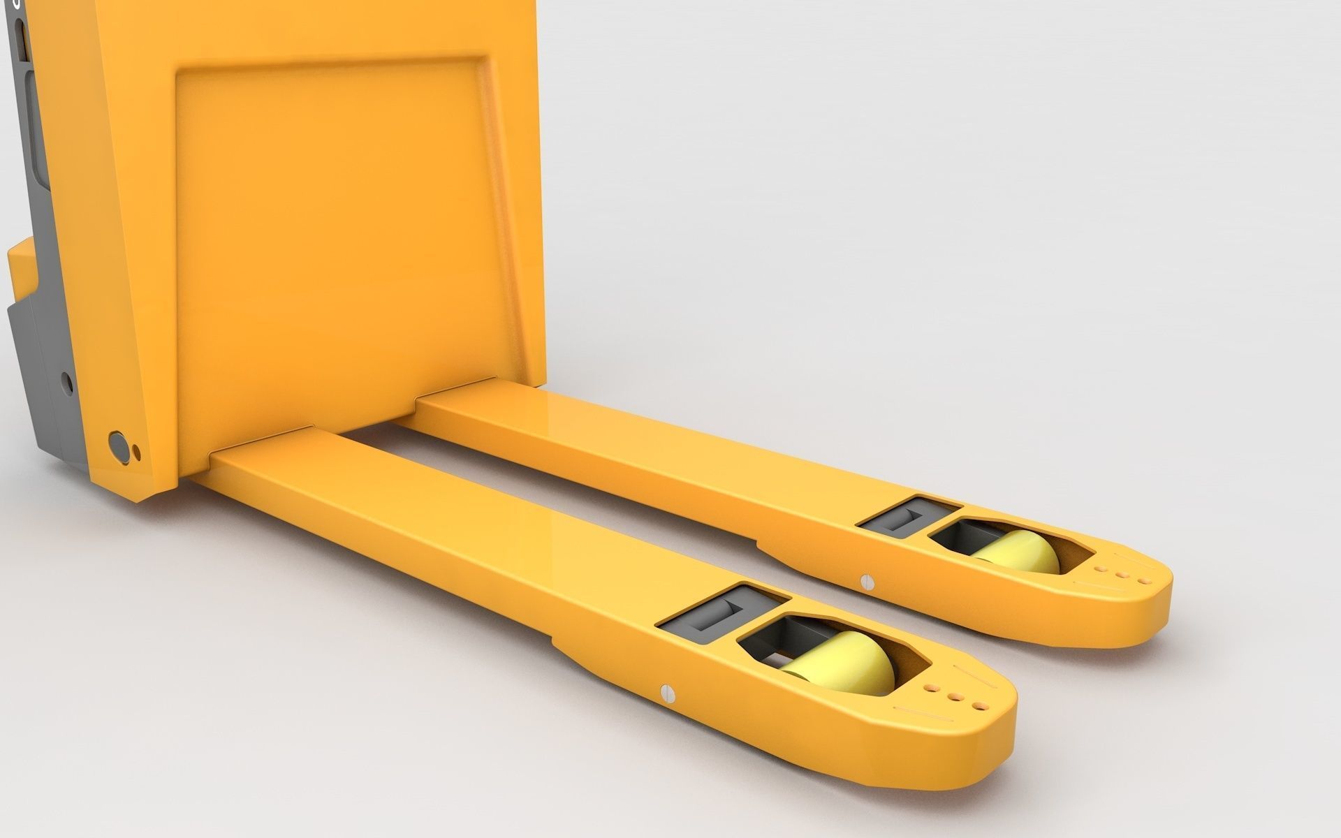 Electric Pallet Truck 3D model_8