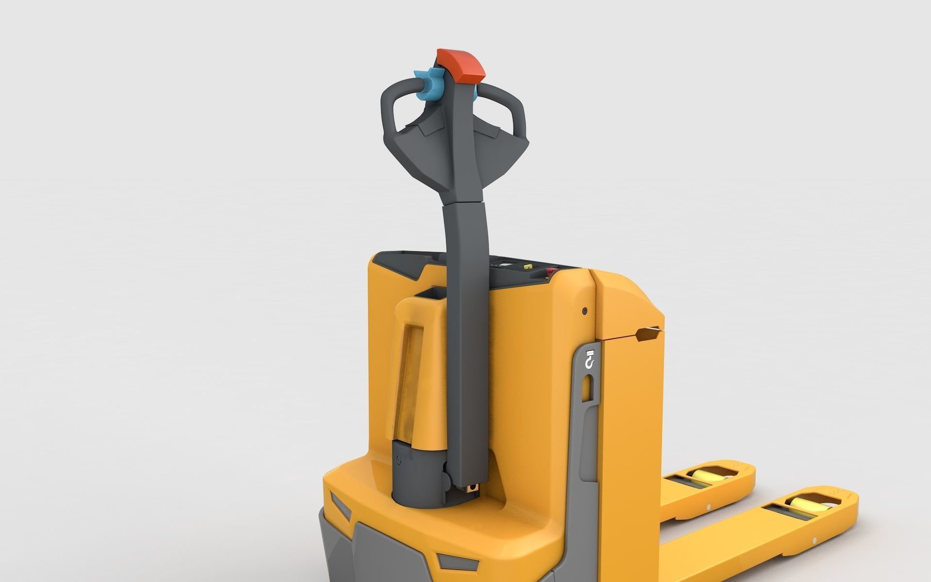 Electric Pallet Truck 3D model_10