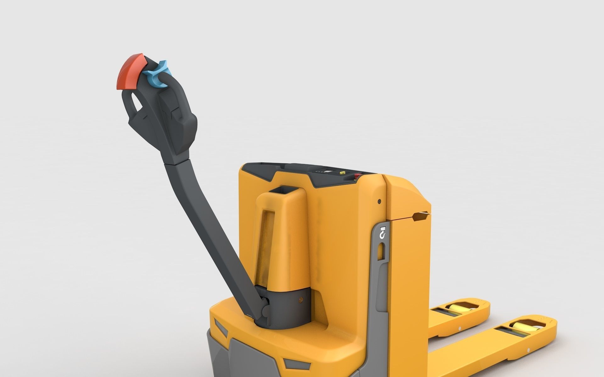 Electric Pallet Truck 3D model_13