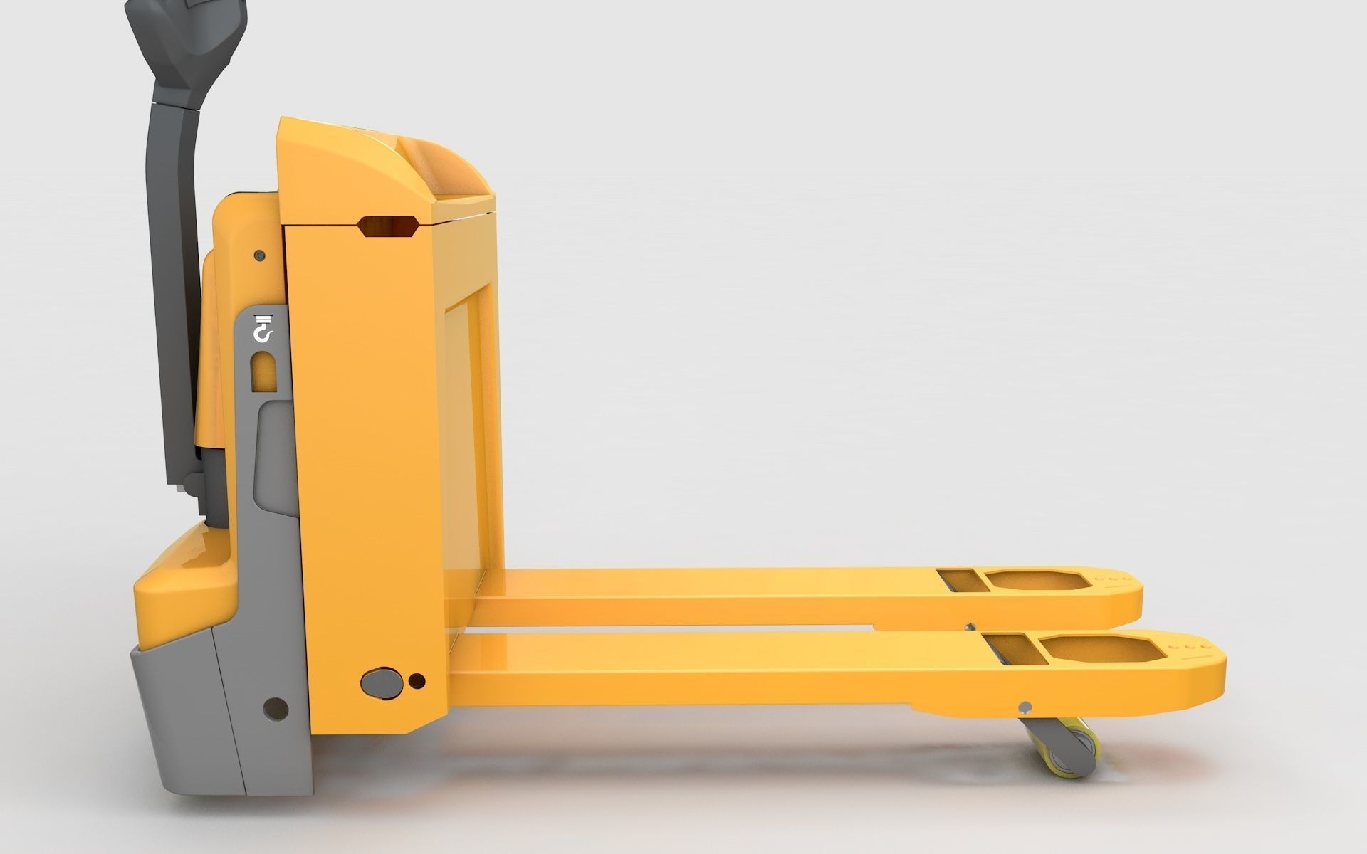 Electric Pallet Truck 3D model_17