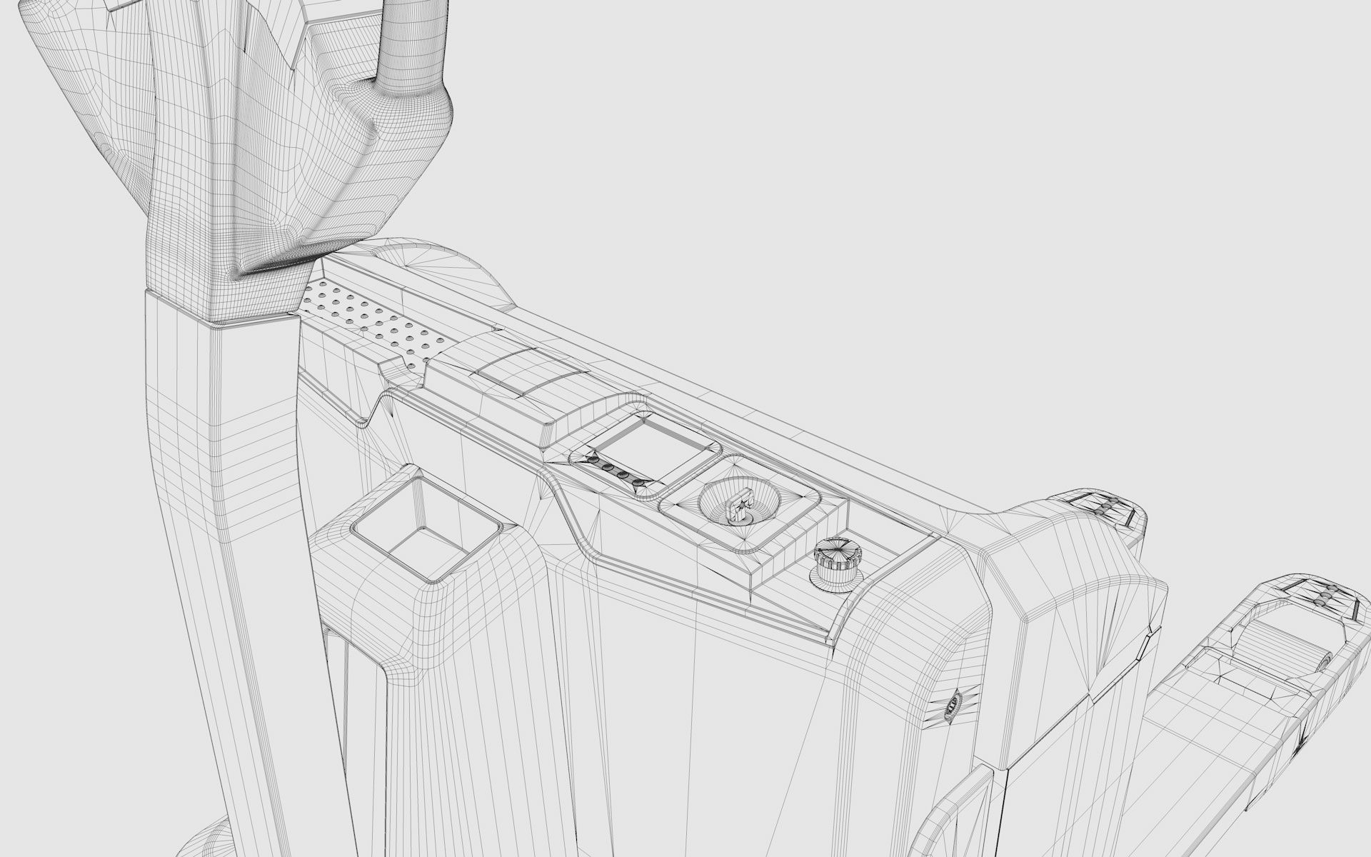 Electric Pallet Truck 3D model_25