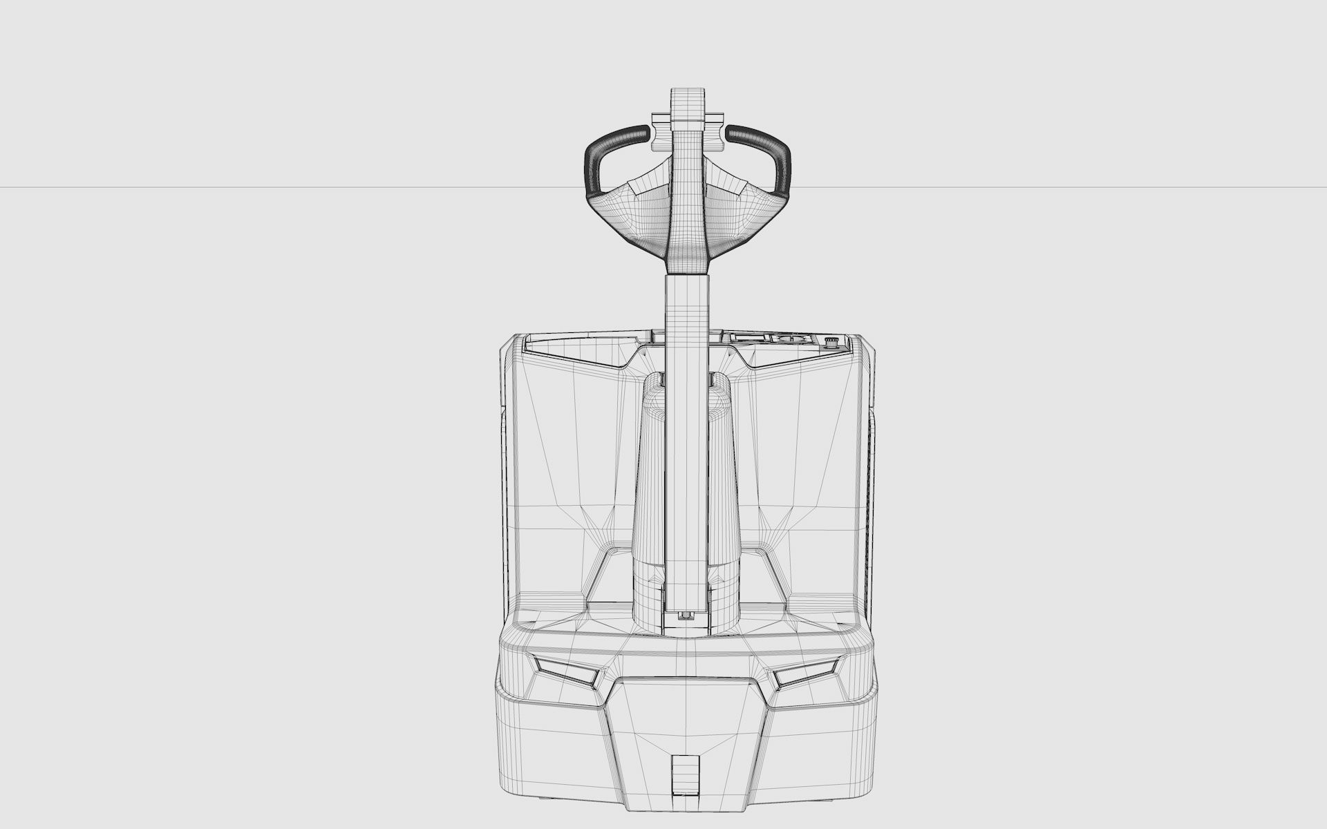 Electric Pallet Truck 3D model_21