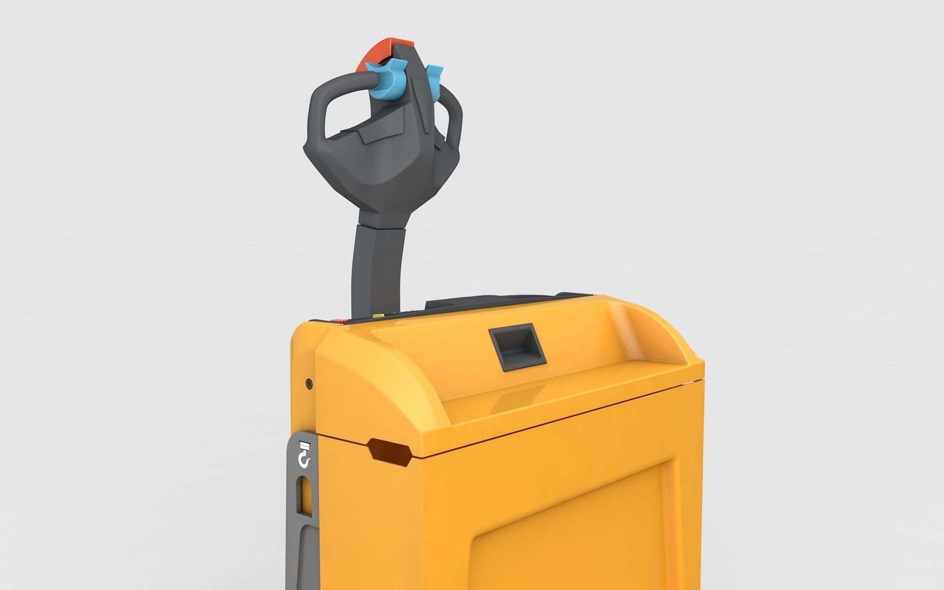 Electric Pallet Truck 3D model_5