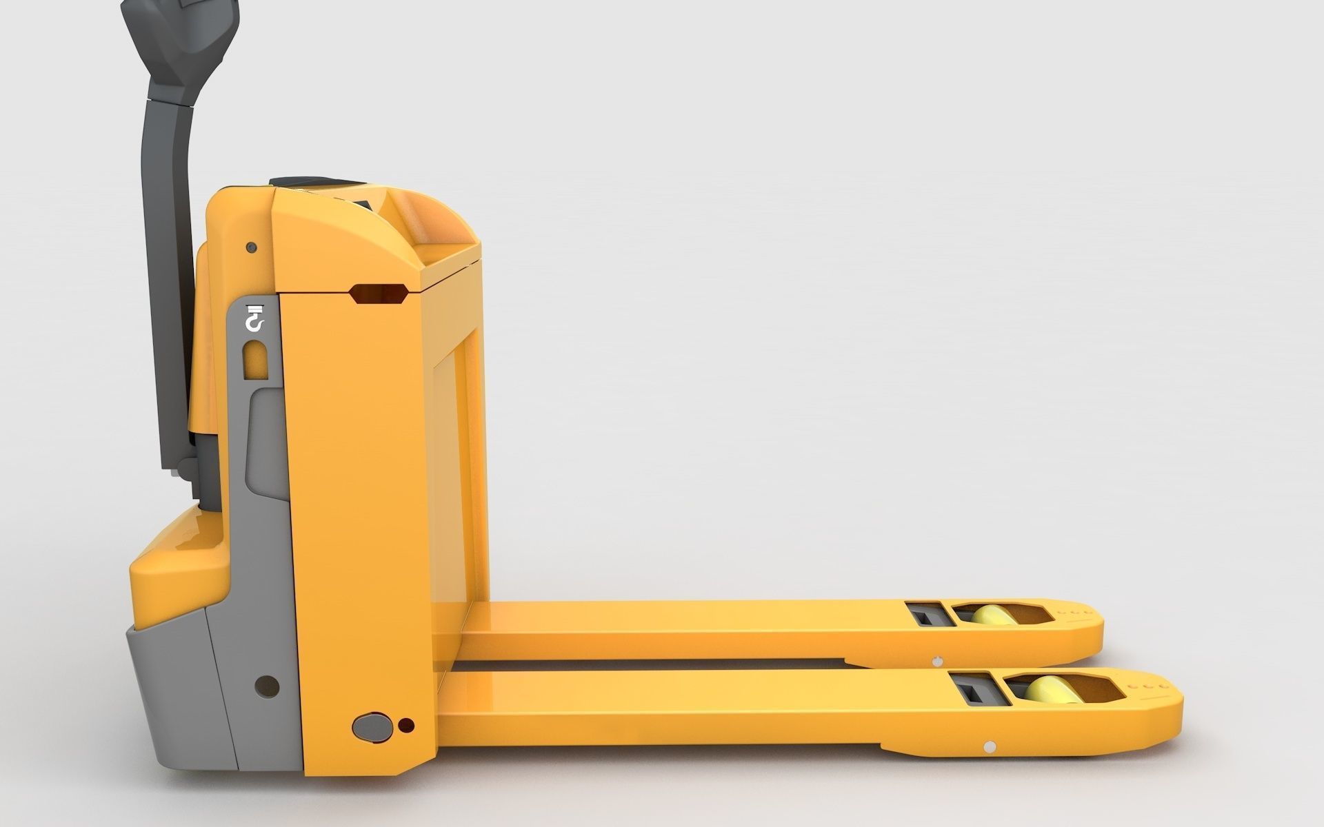 Electric Pallet Truck 3D model_16
