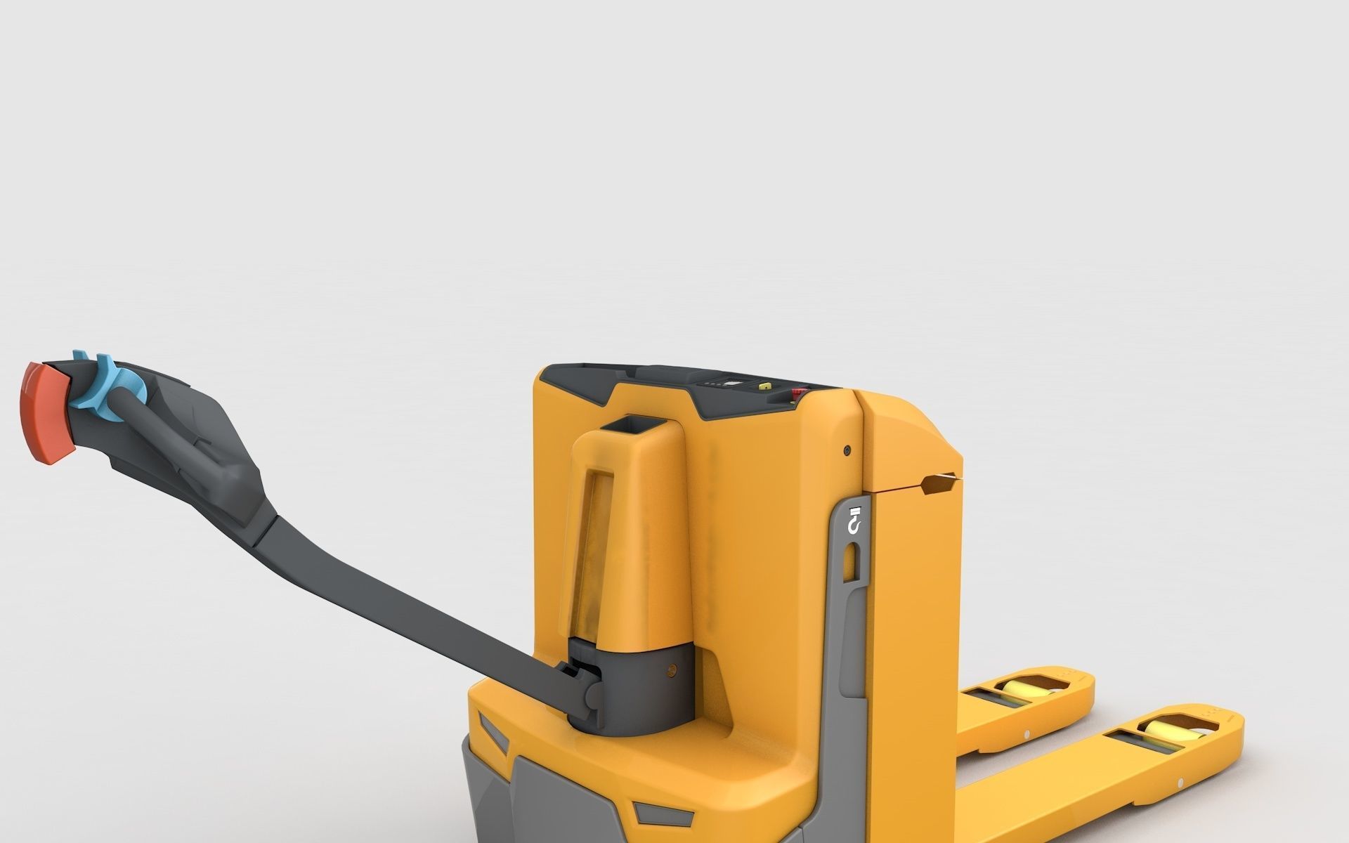 Electric Pallet Truck 3D model_14