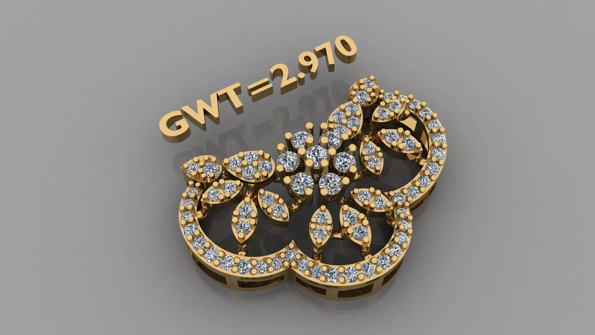 traditional jhumka 3D model