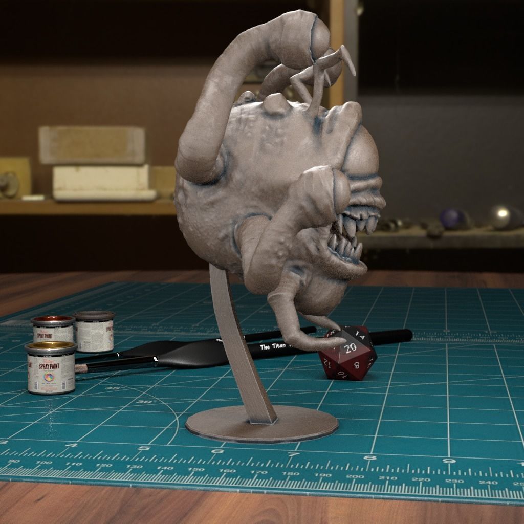 Beholder 03 - Pre-Supported 3D print model_1