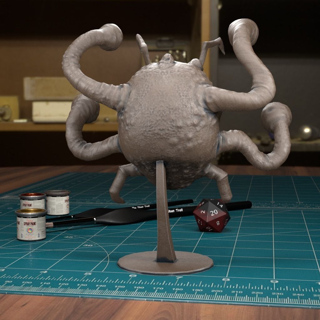 Beholder 03 - Pre-Supported 3D print model_2