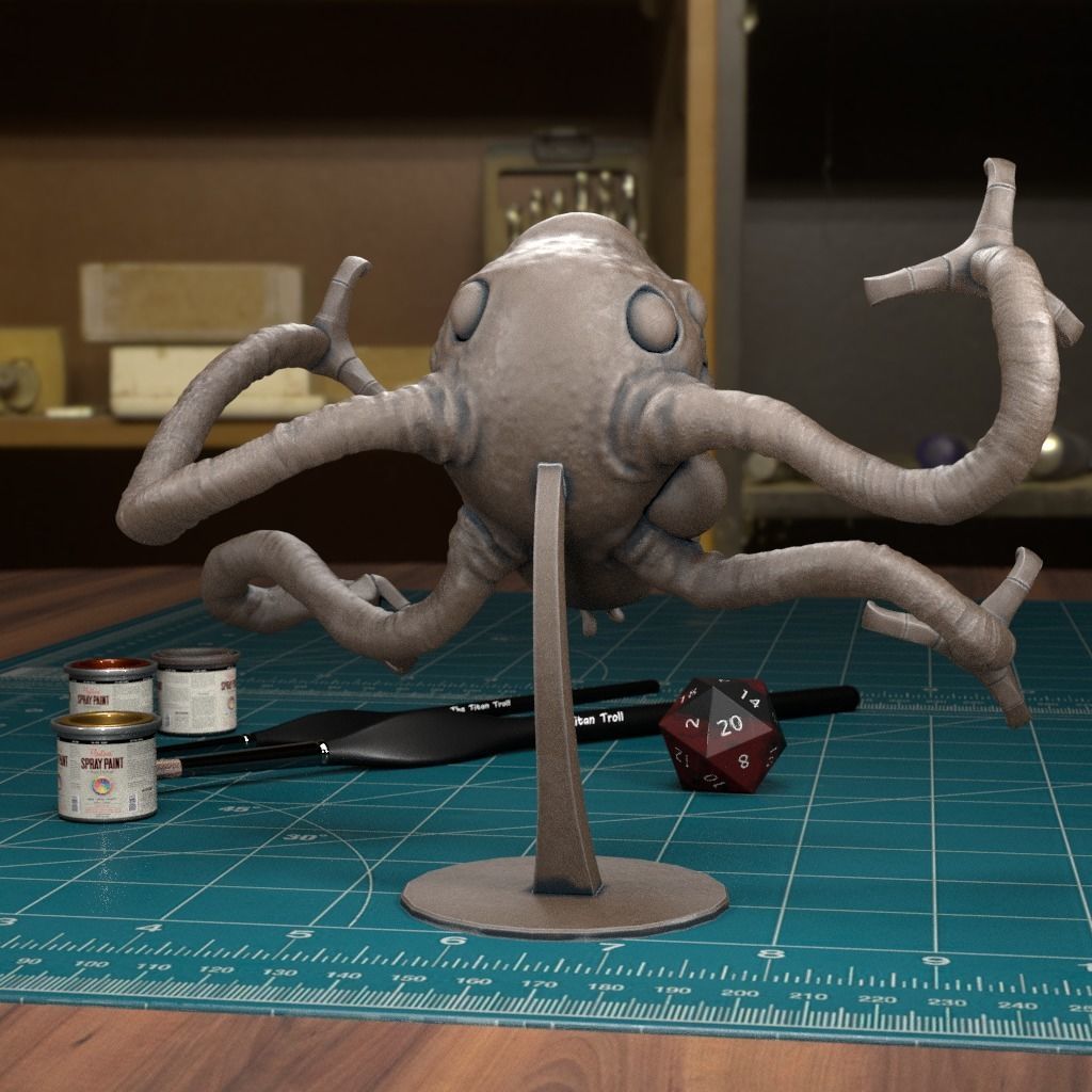 Beholder 02 - Pre-Supported 3D print model_2