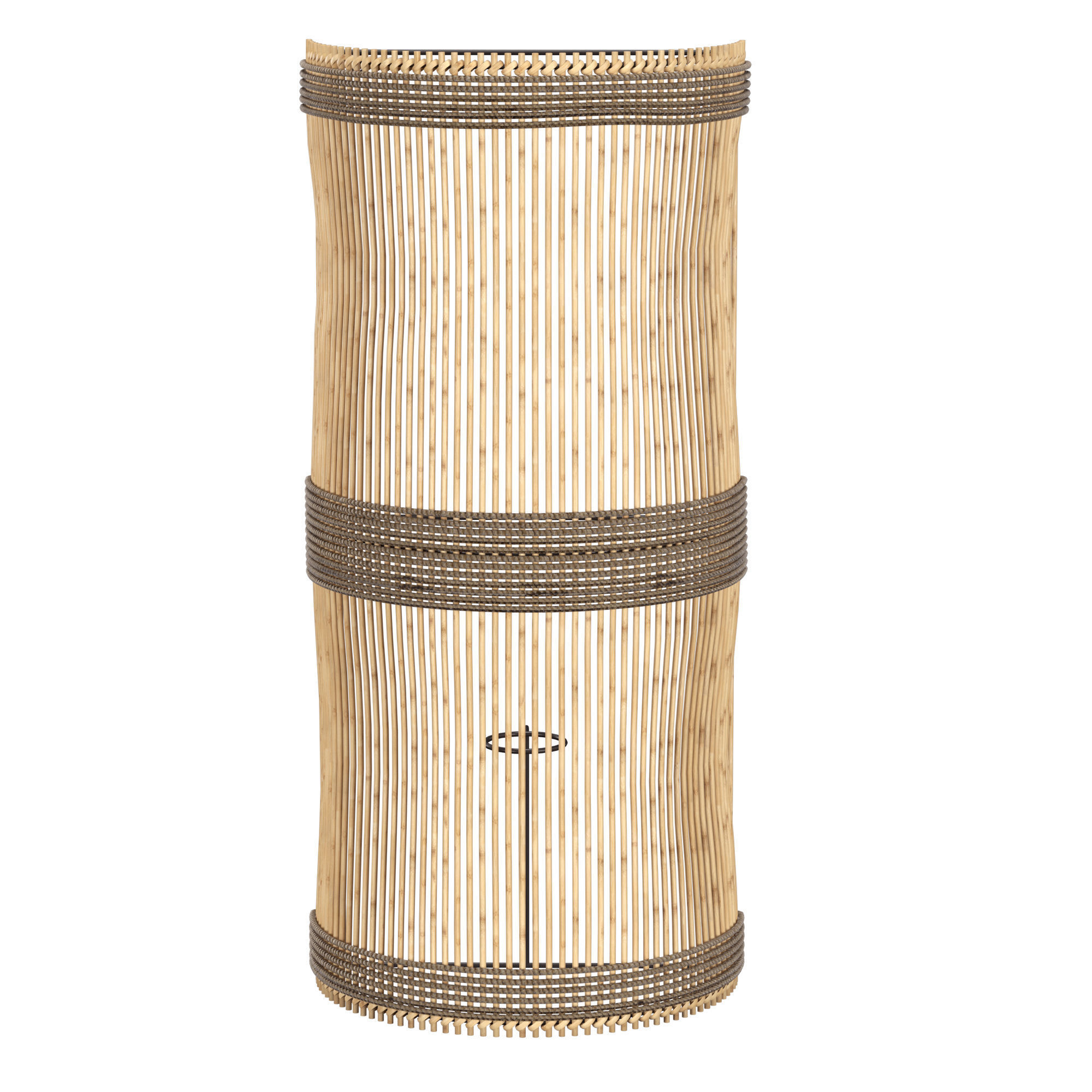 The Jalal Wall Applique - Natural - M 3D model_5