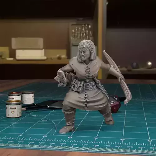 Bandit Archer 02 - Pre-Supported