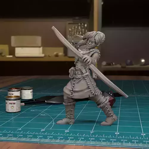 Bandit Archer 01 - Pre-Supported