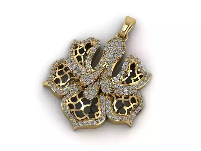 Women Pendant Ready STL 3DM Models Womens Necklace Lightweight