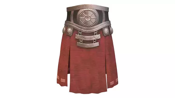 Roman Soldier Decorated Tunic Skirt