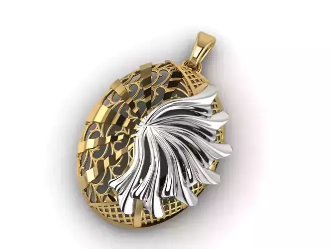 Women Pendant Ready STL 3DM Models Womens Necklace Lightweight