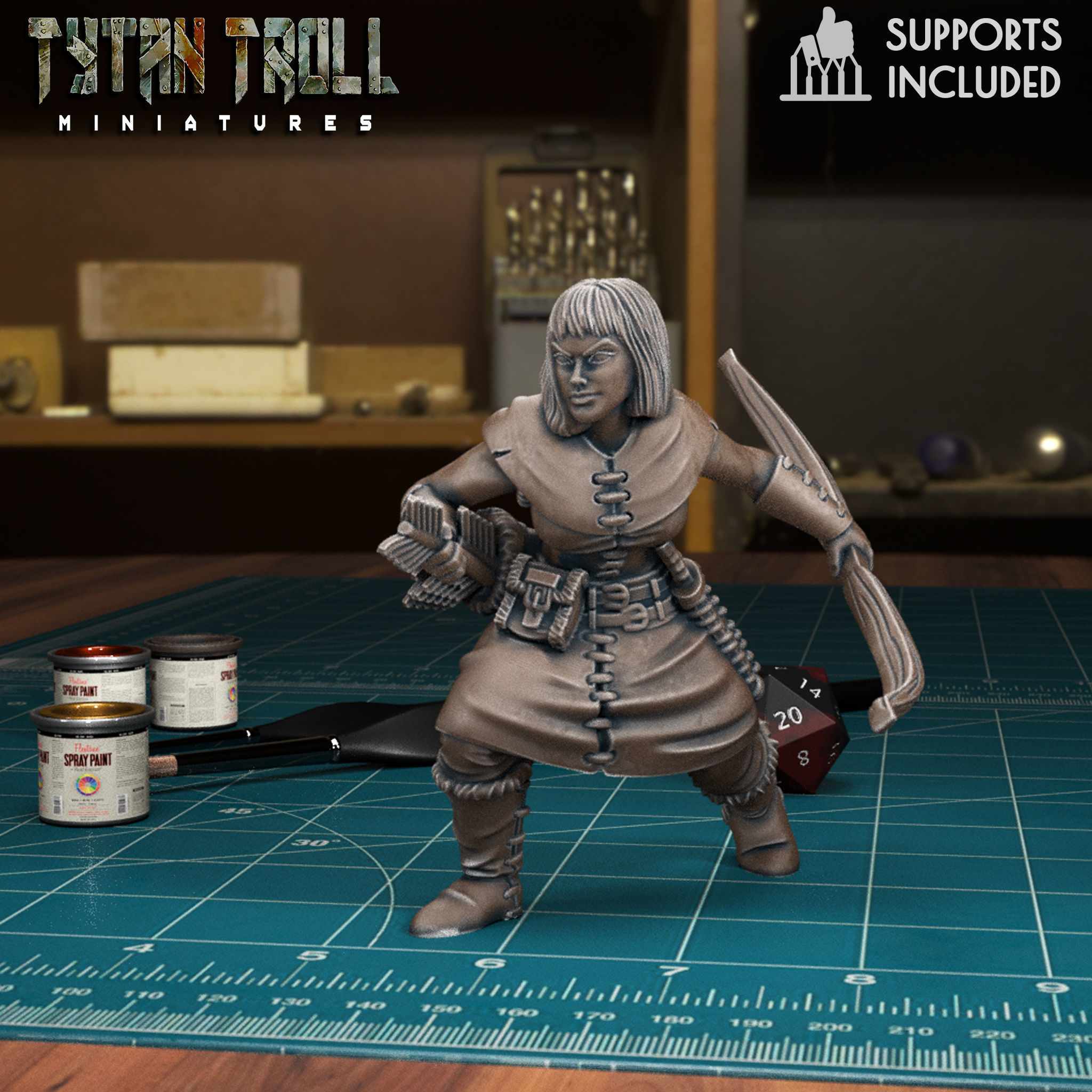 Bandit Archer - Pre-Supported 3D print model_2