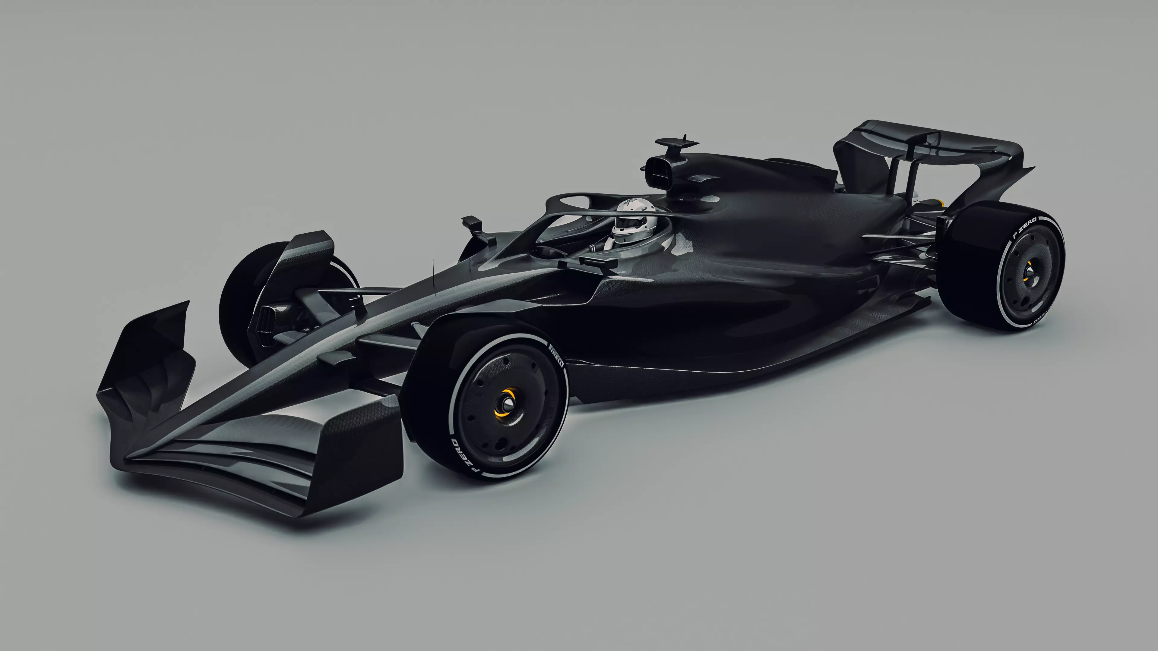 F1 2022 Monopost Free 3D model_0