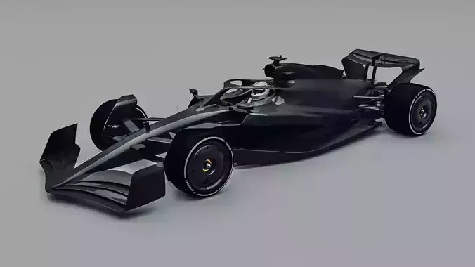F1 2022 Monopost Free 3D model
