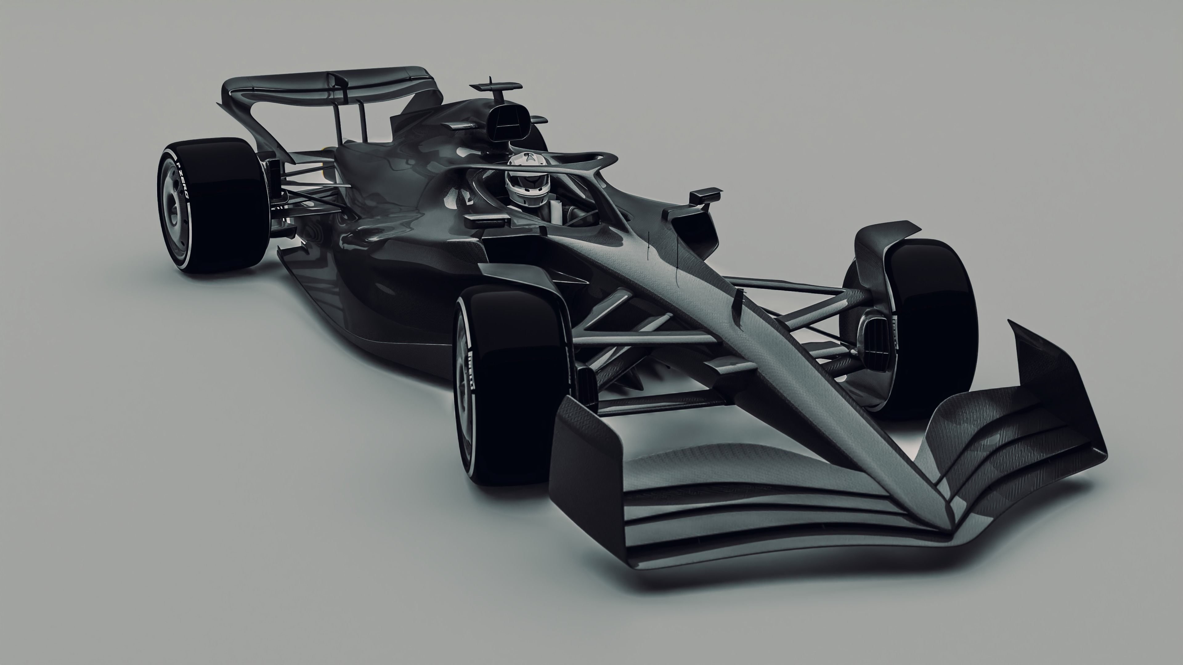 F1 2022 Monopost Free 3D model_3